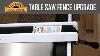 Delta Table Saw Unifence Saw Guide Fence Head Unisaw 33 1/2 Fence Great Shape Table Saw Fence